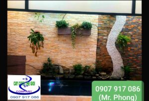 Tranh đá ốp tường phòng khách