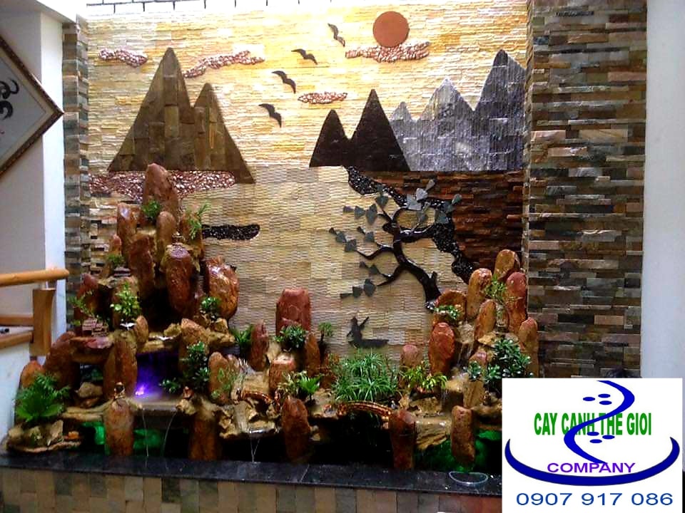 Mẫu tranh đá ốp tường đẹp