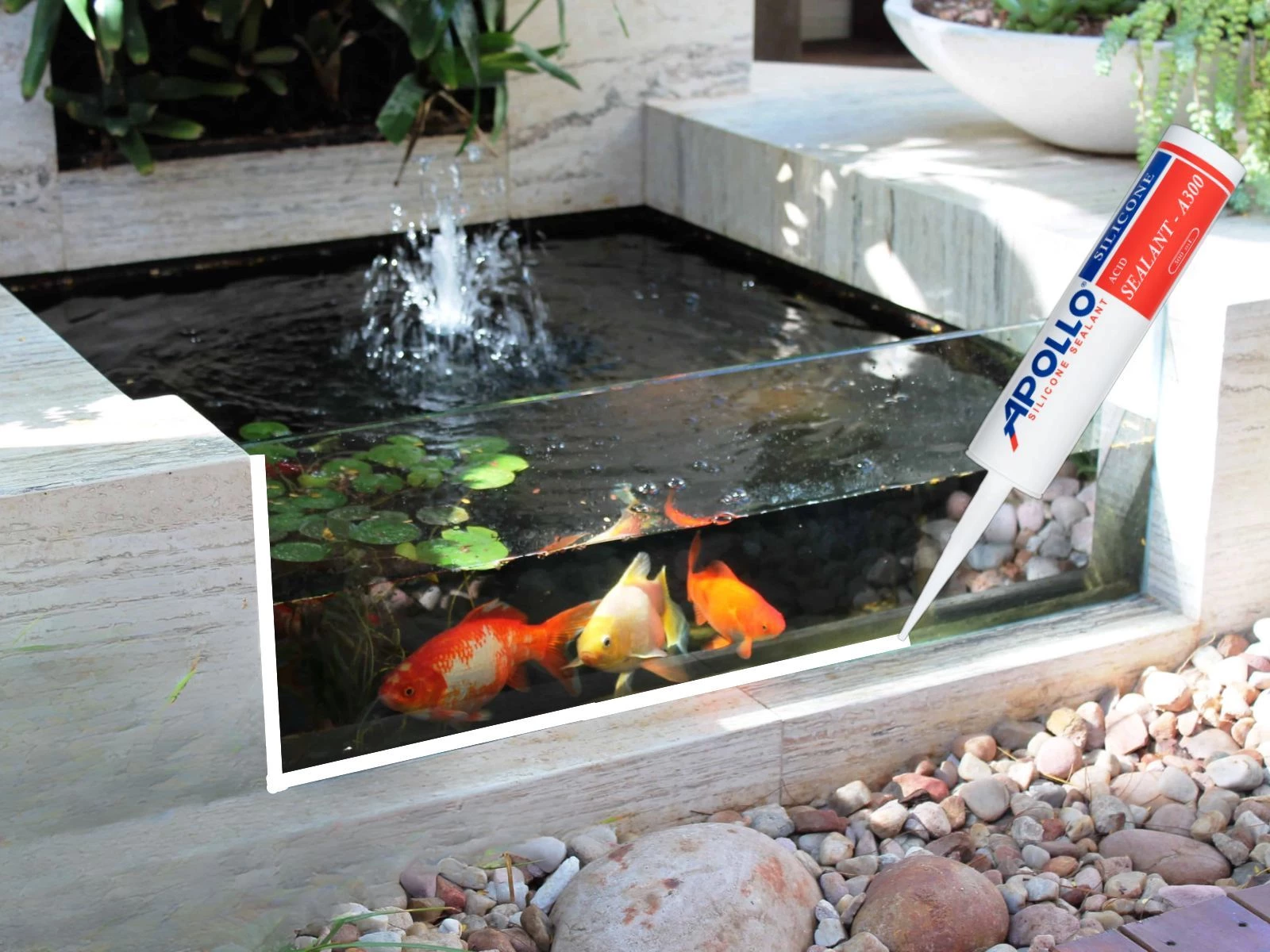 Hồ cá koi mini - Lựa chọn ý tưởng hồ nước nhỏ cho không gian đỉnh cao