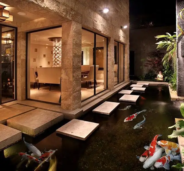 Thiết kế hồ cá koi - Lối đi riêng cho không gian sống đẳng cấp