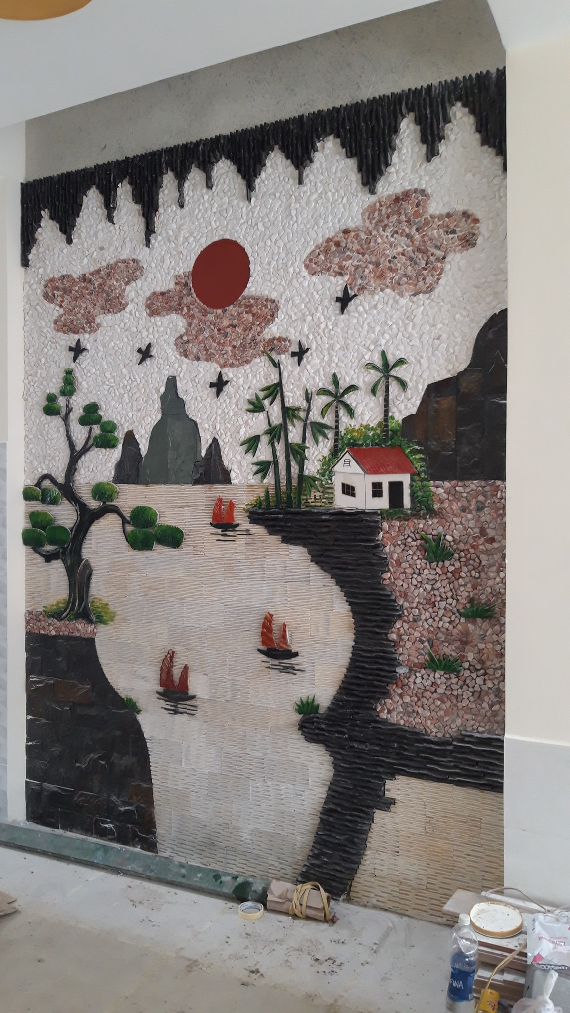 Tranh đá ốp tường - Tinh tế cho không gian sống đẳng cấp