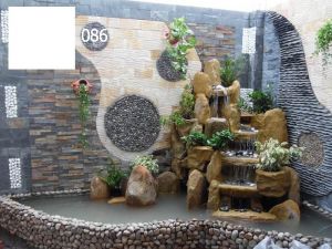 Hòn non bộ đá vàng