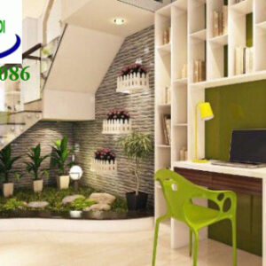 tiểu cảnh gầm cầu thang hiện đại