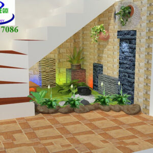 Tiểu cảnh gầm cầu thang