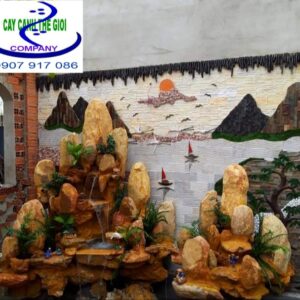 bức tranh đá ốp tường